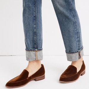 Madewell Frances Loafer Velvet